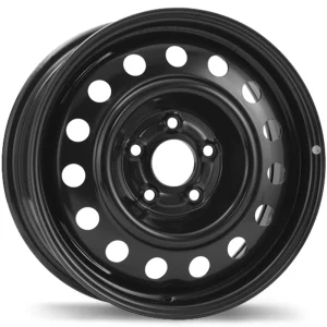 Fast Wheels – Steel – Black – 16″x6.5″ 46mm – All weather Wheels – K8755